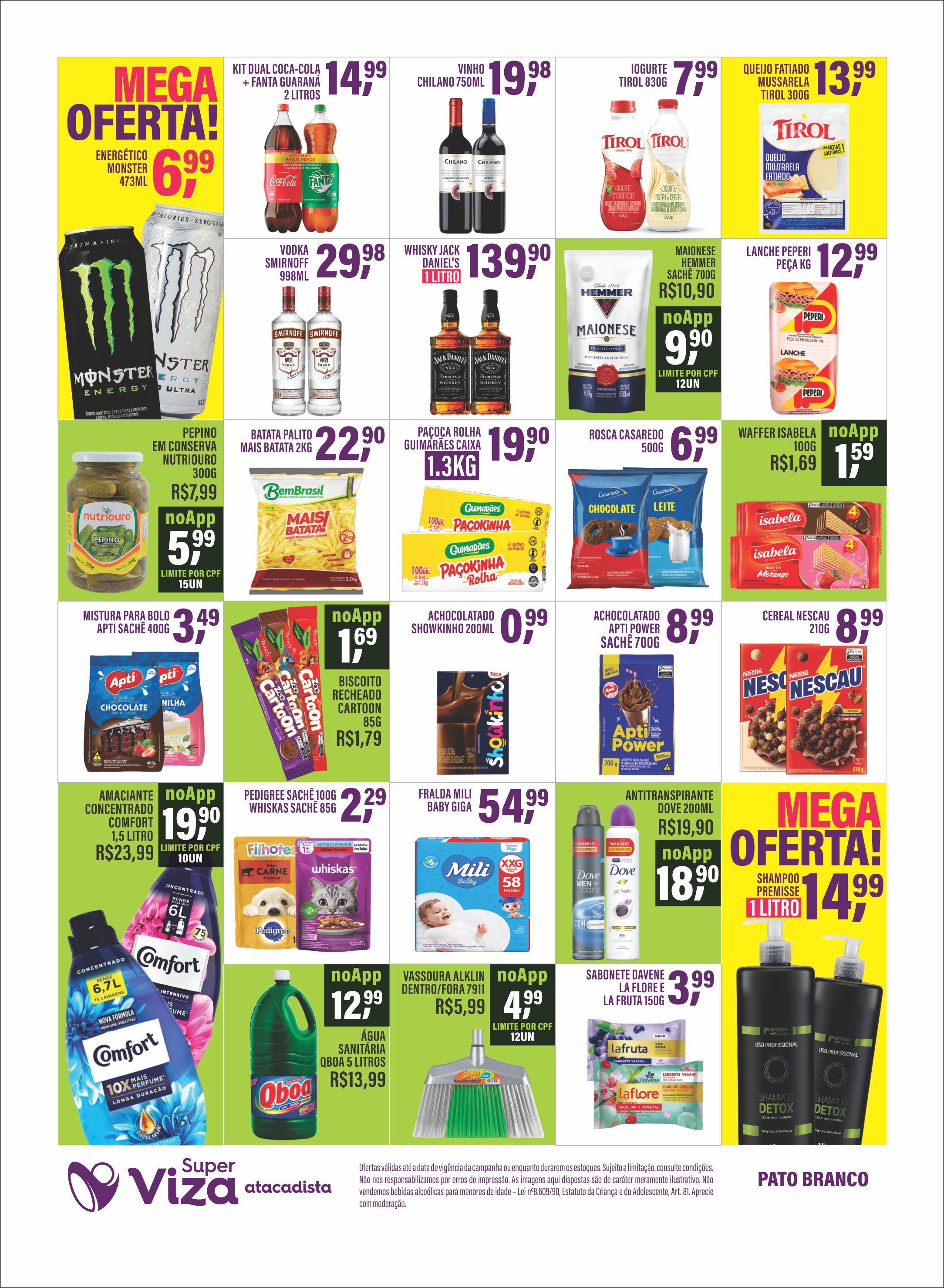 PROMOÇÕES FINAL DE SEMANA!