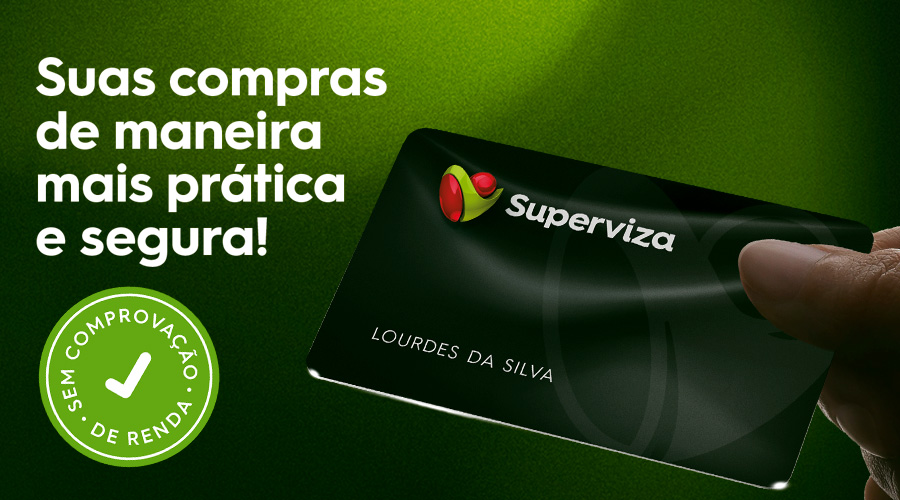 Conheça o cartão de crédito Superviza!