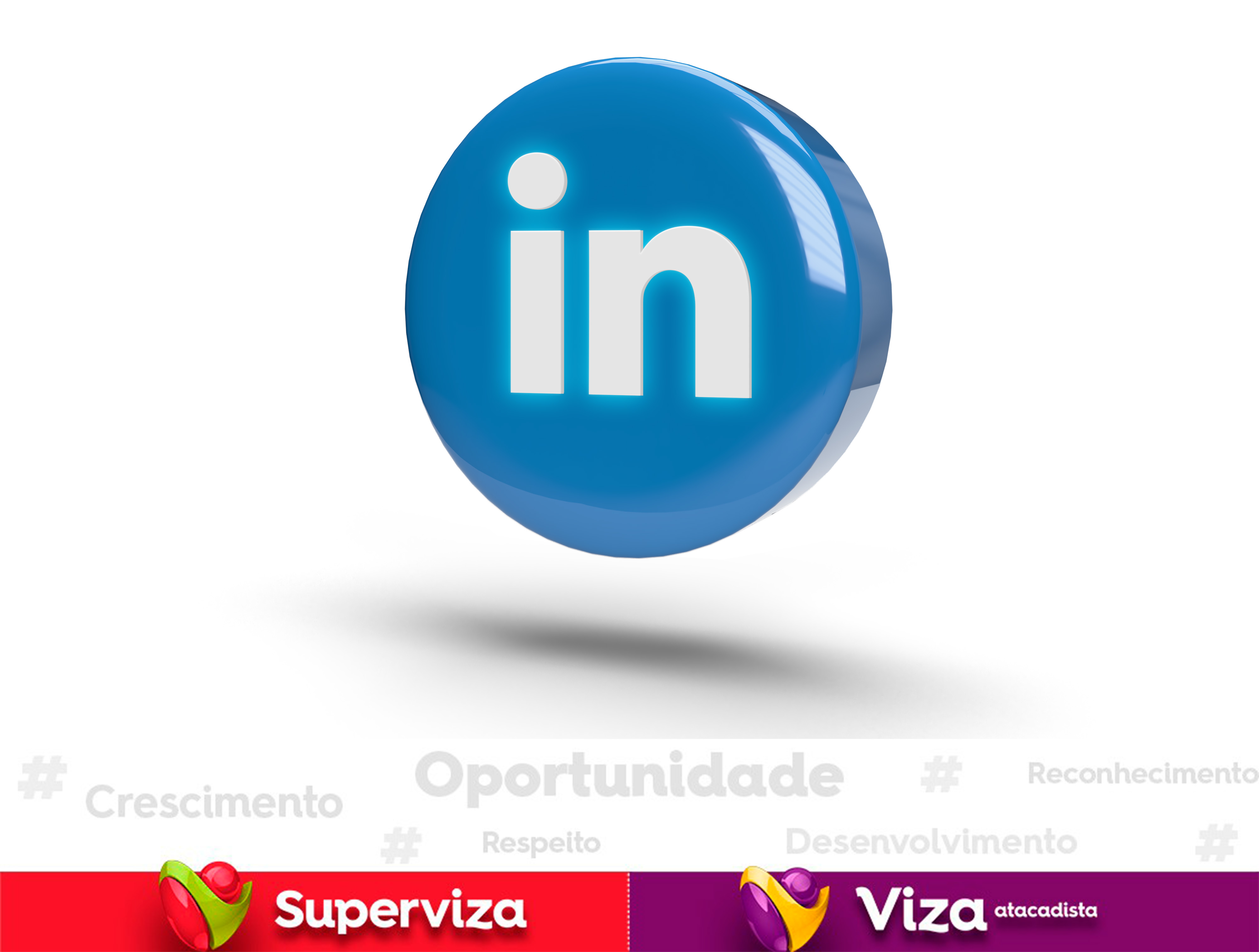 Chegamos no Linkedin!