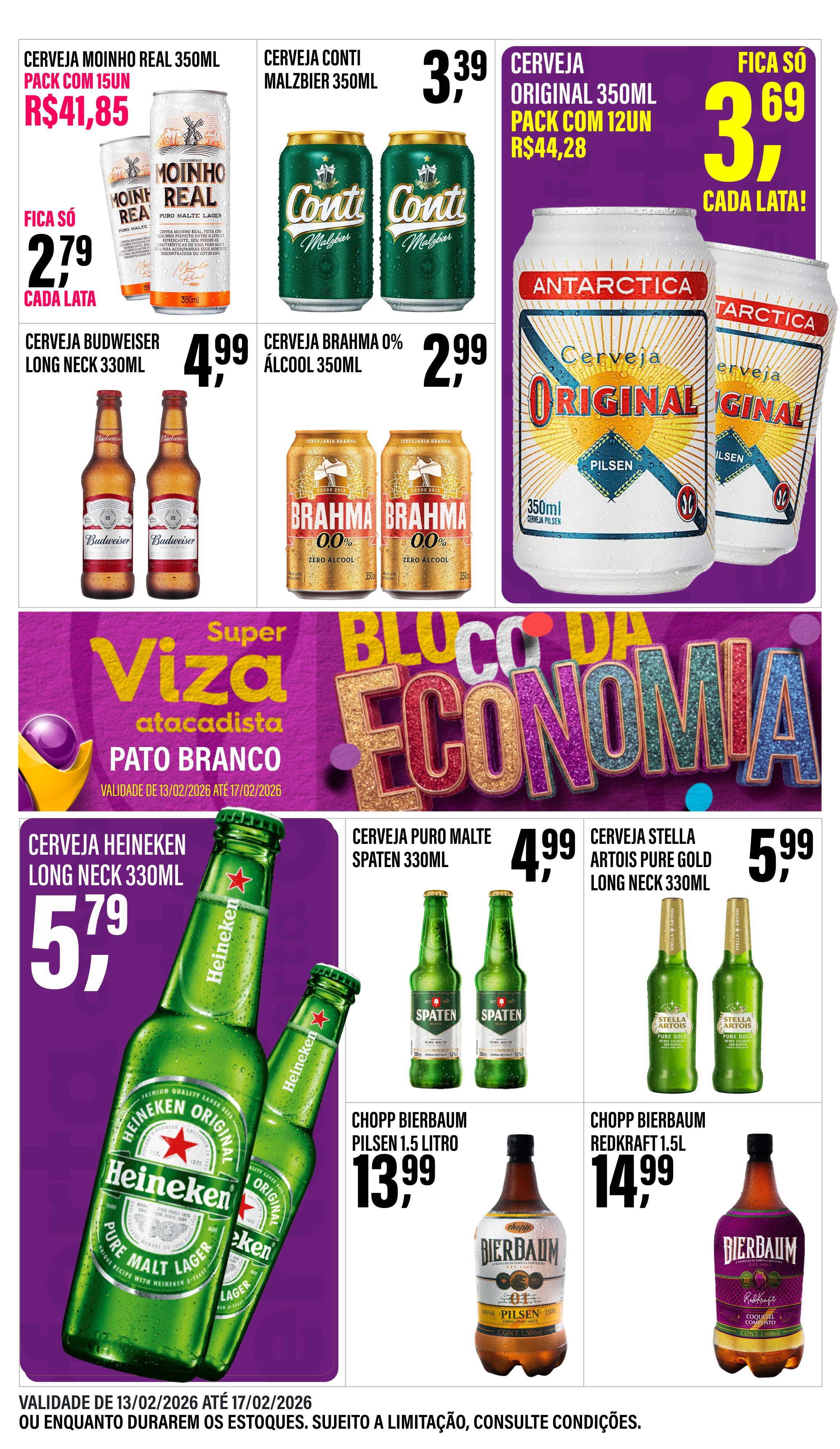 BLOCO DA ECONOMIA - BEBIDAS