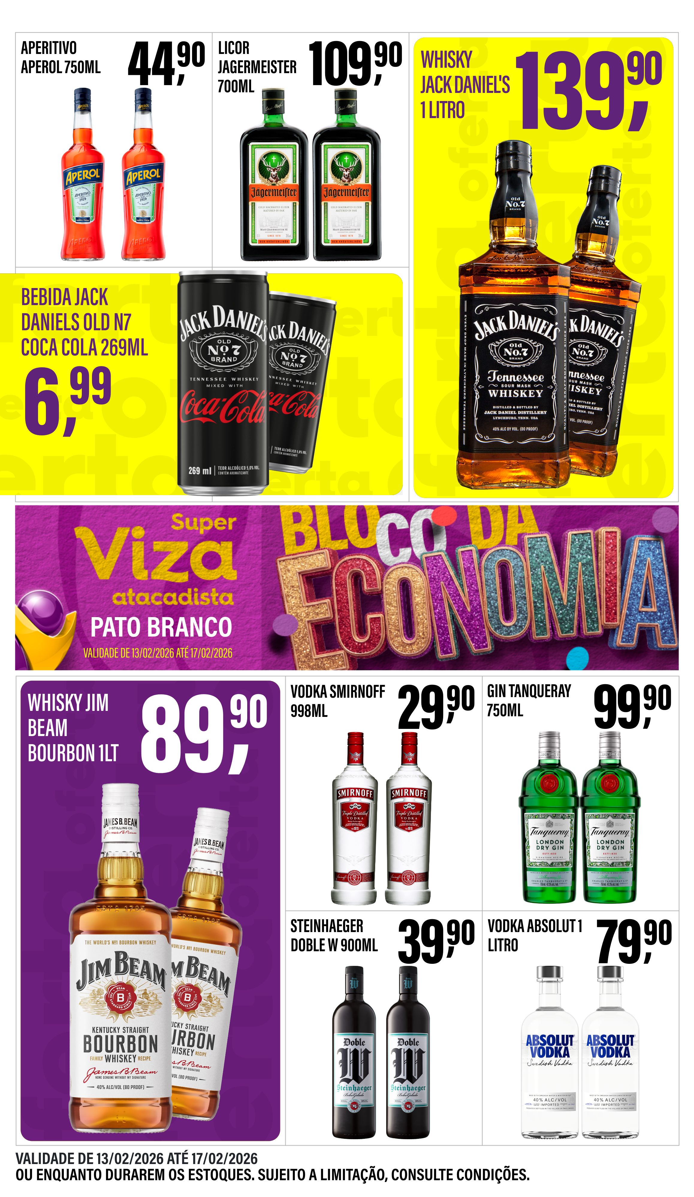 BLOCO DA ECONOMIA - BEBIDAS