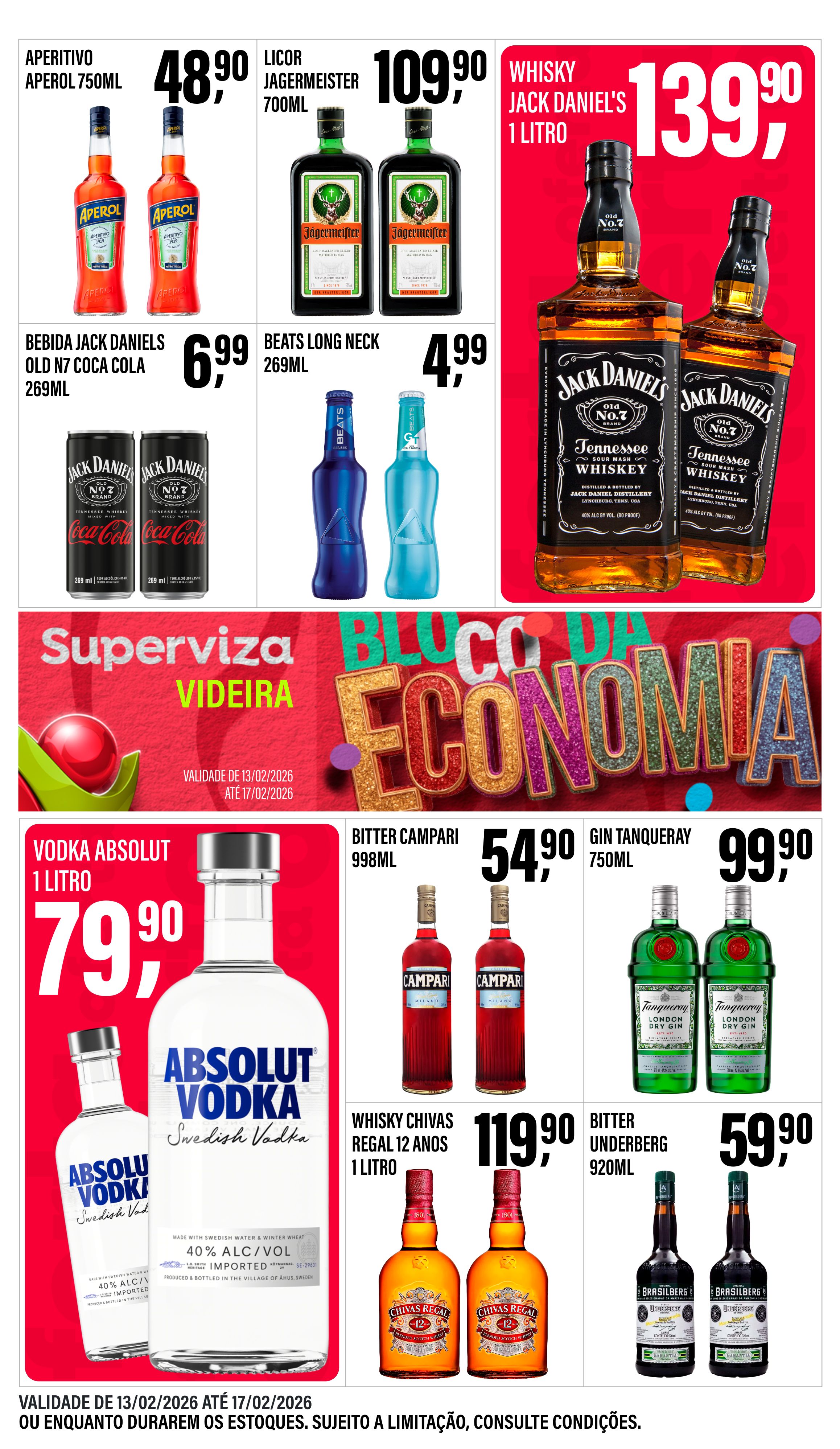 BLOCO DA ECONOMIA - BEBIDAS