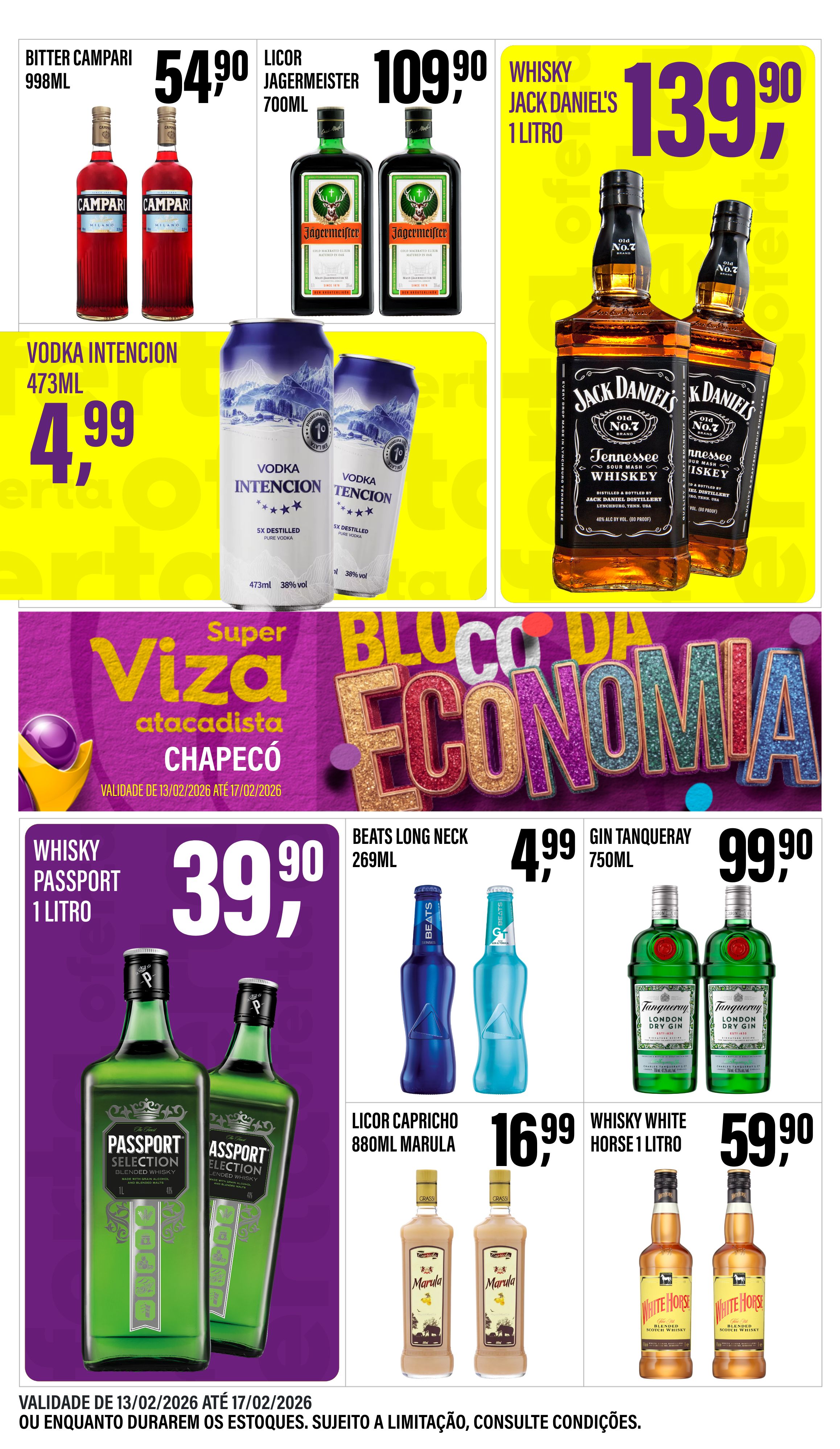 BLOCO DA ECONOMIA - BEBIDAS